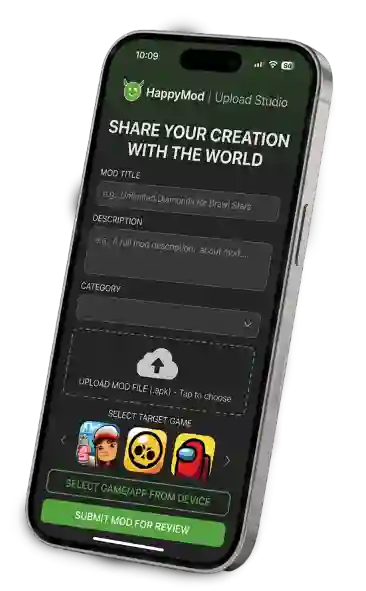 Your MOD application Upload & Share Mods